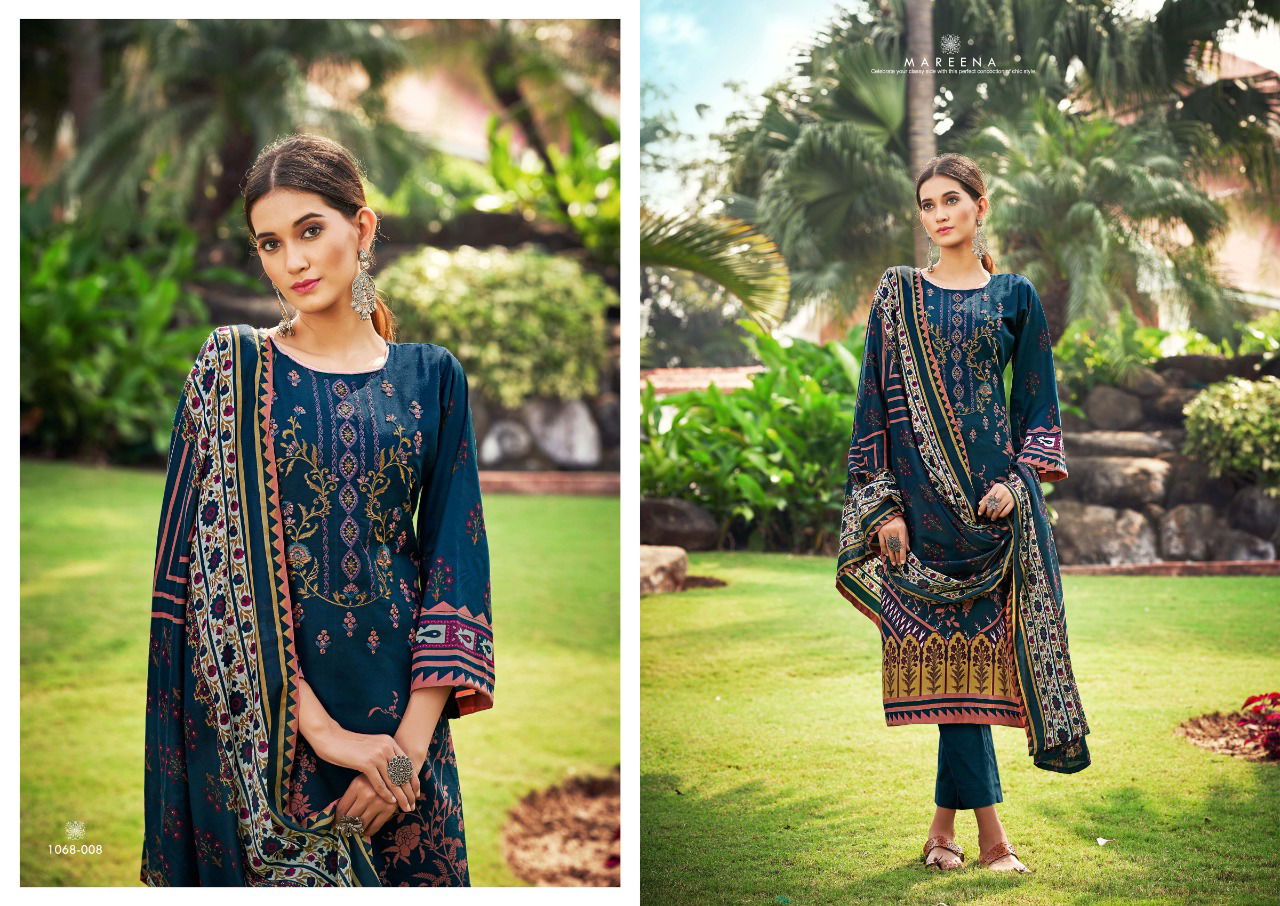 Romani Mareena 6th Wholesale Cotton Printed Readymade Suit Catalog
